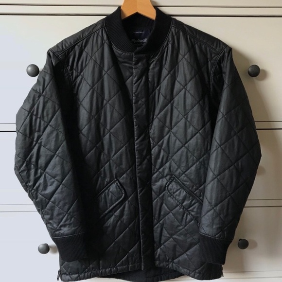 ✨MADEWELL✨Quilted session bomber jacket - Picture 4 of 8